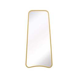 Coartans Abstract Curved Indoor Outdoor Full Length Wall Mirror - thumbnail 3