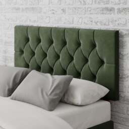 Olivier Plush Velvet Headboard - thumbnail 1