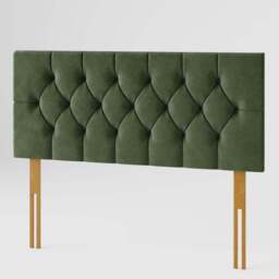Olivier Plush Velvet Headboard - thumbnail 2