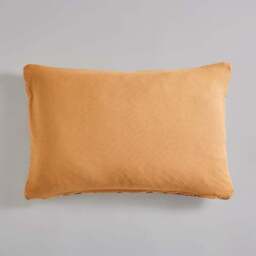 Distressed Chenille Cotton Rectangle Cushion - thumbnail 4