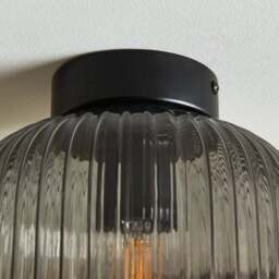 Riley Flush Outdoor Ceiling Light - thumbnail 4