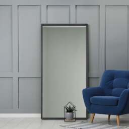 Naturalis Solid Oak Rectangle Full Length Wall Mirror