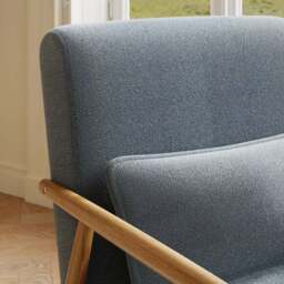 Alpine Speckled Boucle Spindle Chair - thumbnail 4