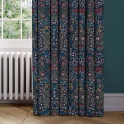 William Morris At Home Blackthorn Velvet Made to Measure Curtains - thumbnail 1