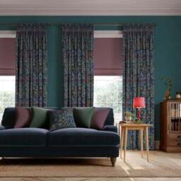 William Morris At Home Blackthorn Velvet Made to Measure Curtains - thumbnail 2