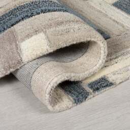Russo Wool Geometric Modern Rug - thumbnail 3