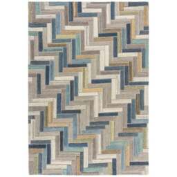 Russo Wool Geometric Modern Rug - thumbnail 5
