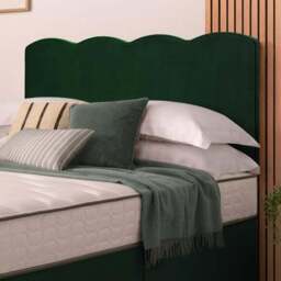 Silentnight Divan Bed With Wave Velvet Headboard and 800 Pocket Sprung Mattress - thumbnail 4