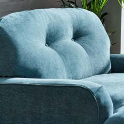 Martha Vintage Soft Chenille Snuggle Chair - thumbnail 6