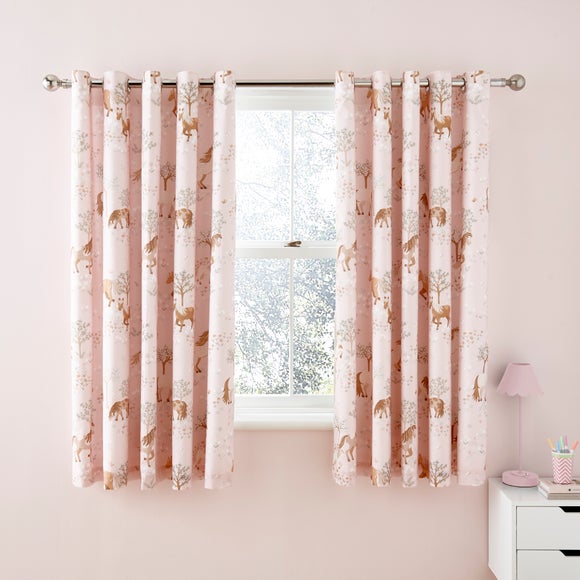 Pony Meadows Blackout Eyelet Curtains - image 1