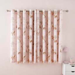 Pony Meadows Blackout Eyelet Curtains - thumbnail 4