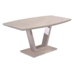 Venice 6 Seater Dining Table, Glass - thumbnail 2