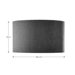 Nesa Velvet Drum Lamp Shade - thumbnail 5