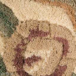 Fawn Lotus Premium Aubusson Rug - thumbnail 3
