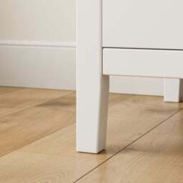 Lynton 5 Door Wardrobe, White - thumbnail 5