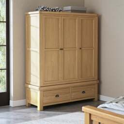 Normandy Triple Wardrobe