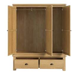 Normandy Triple Wardrobe - thumbnail 4