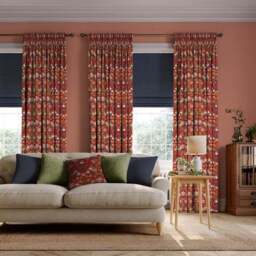 William Morris At Home Strawberry Thief Chenille Made to Measure Curtains - thumbnail 4