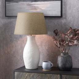 Pacific Lifestyle Eirene Textured Milos Table Lamp - thumbnail 1