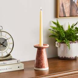 Churchgate Reactive Glaze Ceramic Candle Holder - thumbnail 1