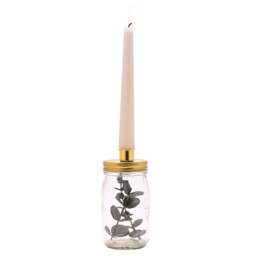 Love Story Mason Jar Candle Holder - thumbnail 1