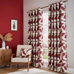 Sawyer Jacquard Eyelet Curtains - thumbnail 2