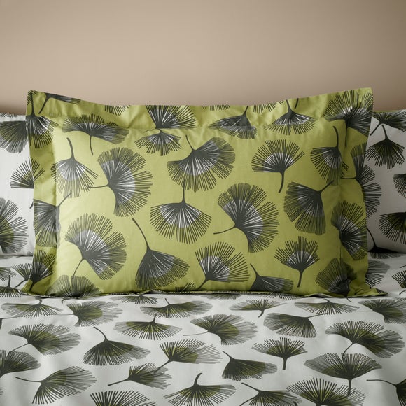 Modern Ginko Fern Oxford Pillowcase - image 1