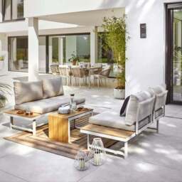Ibiza 6 Seater Garden Furniture Set - thumbnail 2