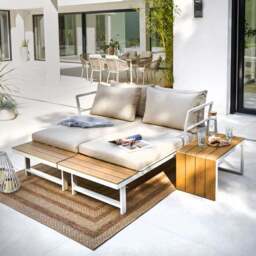 Ibiza 6 Seater Garden Furniture Set - thumbnail 4