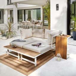 Ibiza 6 Seater Garden Furniture Set - thumbnail 5