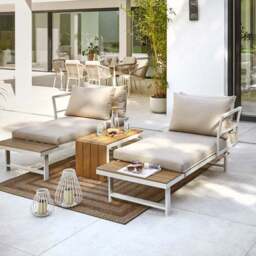 Ibiza 6 Seater Garden Furniture Set - thumbnail 3