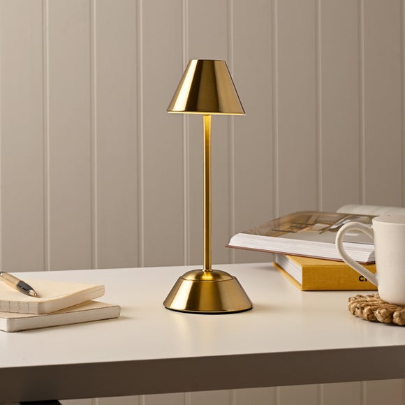 Hestia Thin Stem Rechargeable Colour Changing LED Touch Table Lamp - image 1