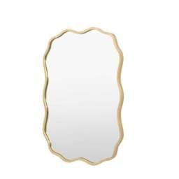 Eula Wavy Rectangle Wall Mirror - thumbnail 3
