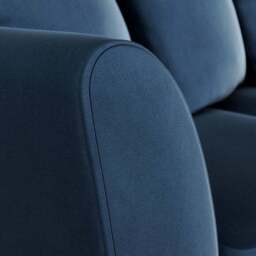 Bess Corner Chaise Sofa, Opulent Velvet - thumbnail 5