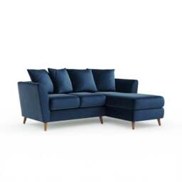 Bess Corner Chaise Sofa, Opulent Velvet - thumbnail 6