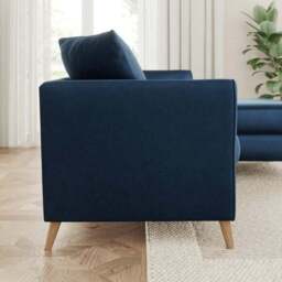 Bess Corner Chaise Sofa, Opulent Velvet - thumbnail 2