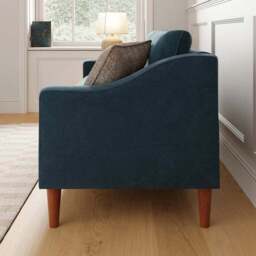 Hugo Velvet 3 Seater Sofa - thumbnail 2