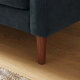 Hugo Velvet 3 Seater Sofa - thumbnail 5