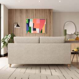 Baxter II Basket Weave 3 Seater Sofa - thumbnail 2
