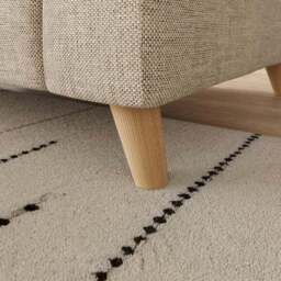 Baxter II Basket Weave 3 Seater Sofa - thumbnail 5