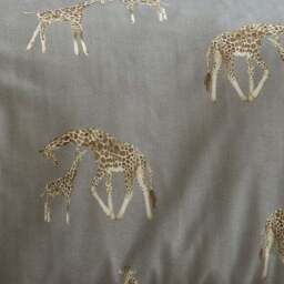 Milo Giraffe Polycotton Duvet Cover & Pillowcase Set - thumbnail 4