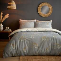 Milo Giraffe Polycotton Duvet Cover & Pillowcase Set - thumbnail 1