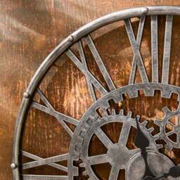 Cogs Indoor Outdoor Wall Clock - thumbnail 2