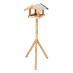 Fallen Fruits Rectangular Oak Bird Table - thumbnail 2