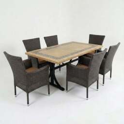 Byron Manor Charleston 6 Seat Dining Set - thumbnail 2
