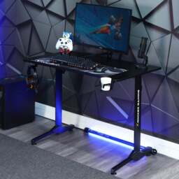 X Rocker Panther Esports Gaming Desk - thumbnail 1