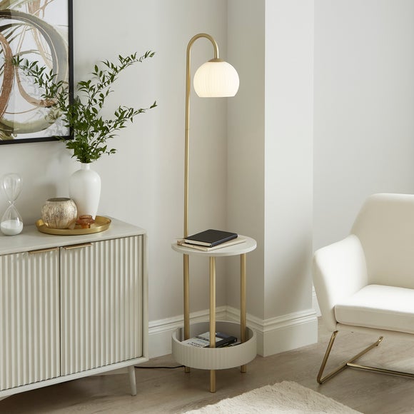 Georgi Shelved Floor Lamp - image 1