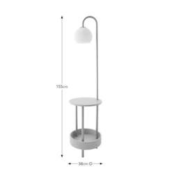 Georgi Shelved Floor Lamp - thumbnail 6