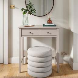 Lynton 2 Drawer Compact Dressing Table - thumbnail 1