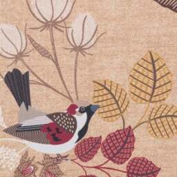 House Sparrow Blackout Ochre Roller Blind - thumbnail 2